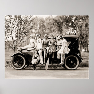 Poster Mark Sennett Bathing Beauties Vintage