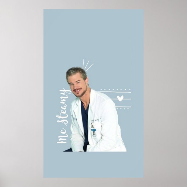 Poster Mark Sloan McSteamy (Frente)