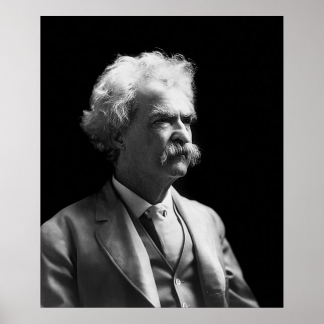 Póster Mark Twain (Frente)