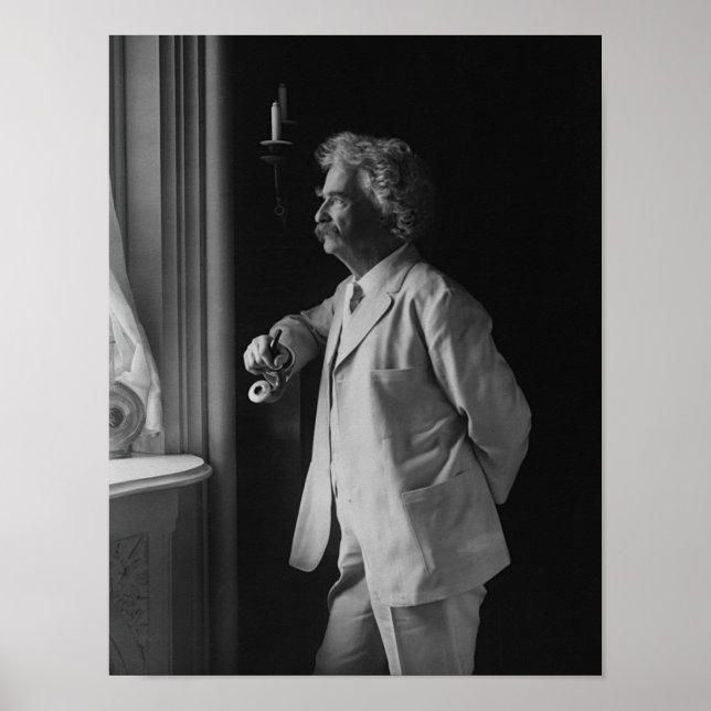 Póster MARK TWAIN c. 1907 (Frente)