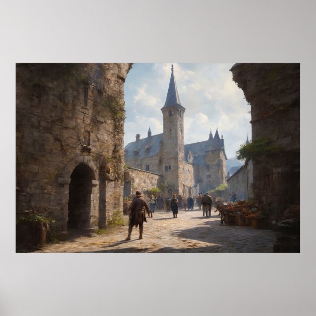 Poster Market Lane (Frente)