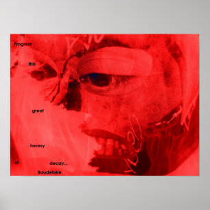 Póster MarkyArt PL#1030319 o grande heresia Baudelaire