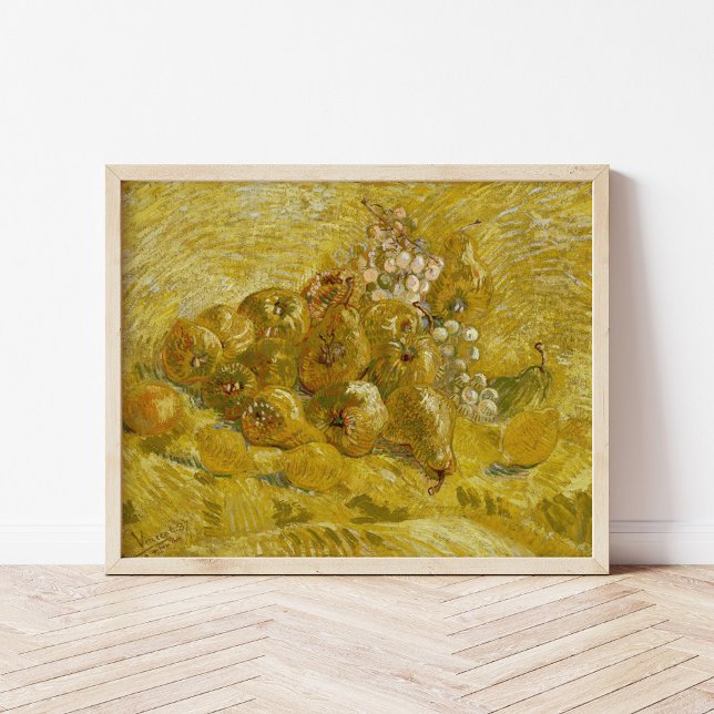 Poster Marmelos, Limões, Peras, Uvas | Vincent van Gogh (Criador carregado)