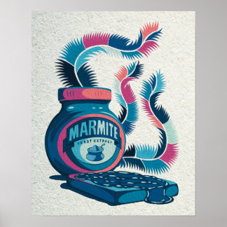 Poster Marmite - Vida Estática - Grande