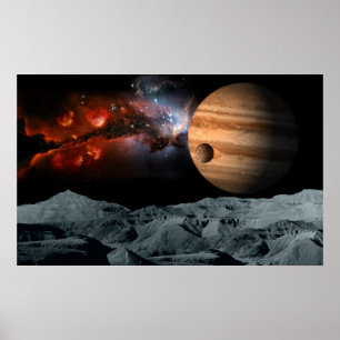 Poster Mármore celestial