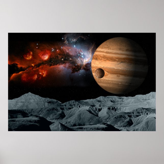 Poster Mármore Celestial (Frente)