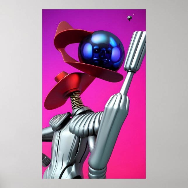 Poster Marmoreado em Perfeição - Ken Gage Art (Frente)