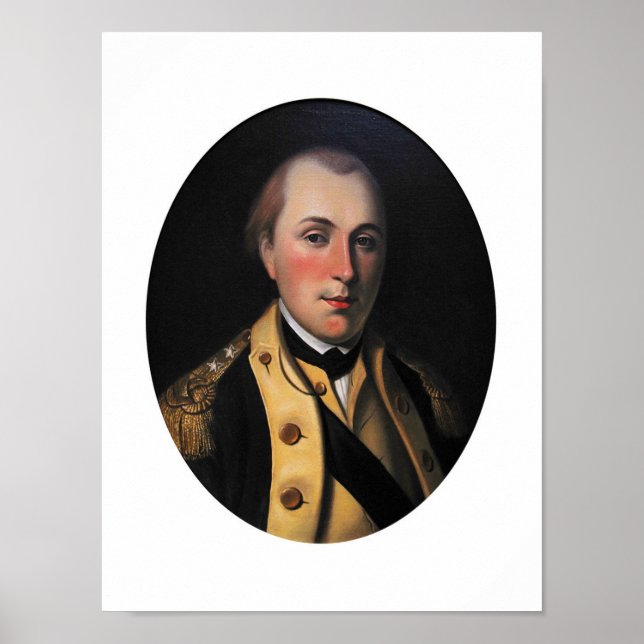 Poster Marquis de Lafayette (Frente)