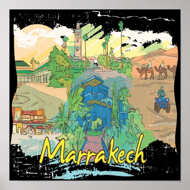 Poster Marrakech (Frente)