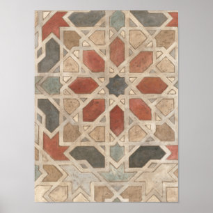 Poster Marrakesh Design II não embelezado