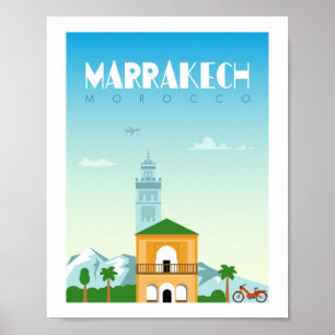 Poster Marraquexe (morocco)