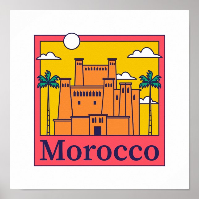 Poster Marrocos (Frente)