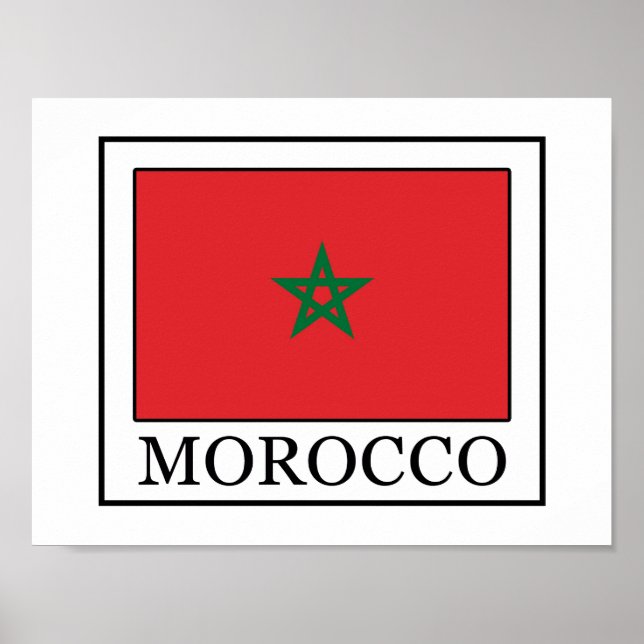 Póster Marrocos (Frente)