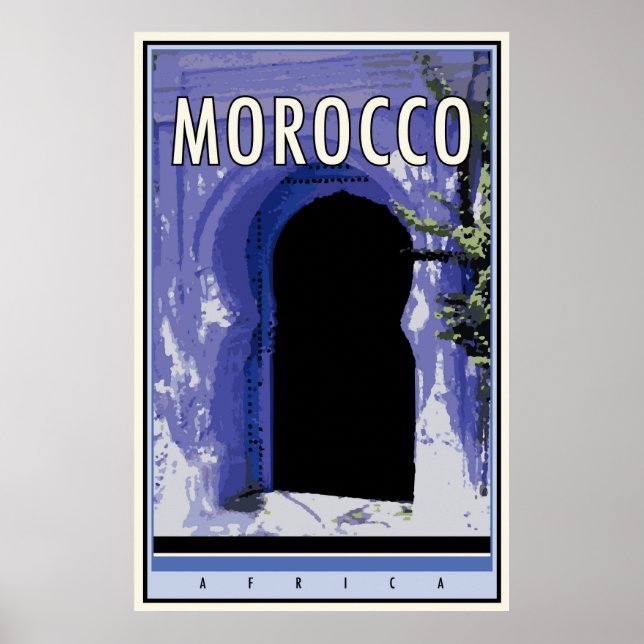 Póster Marrocos (Frente)