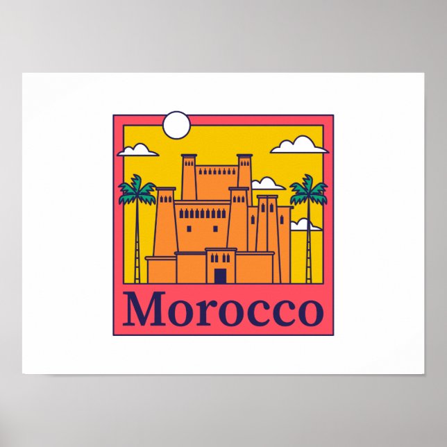 Poster Marrocos  (Frente)
