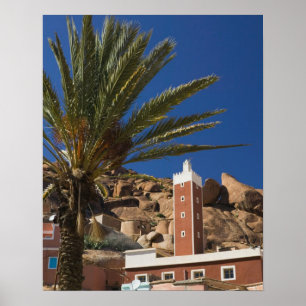 Póster MARROCOS, Anti Atlas, Área de TAFRAOUTE: ADAI, Ve