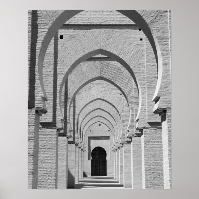 Póster MARROCOS, Tizi, N, Test Pass Road, TIN MAL: (Frente)