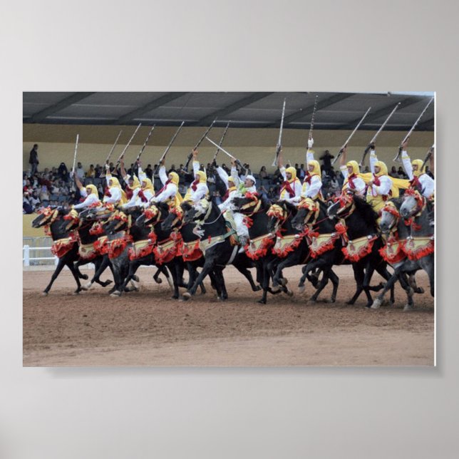 Poster Marroquino Tbourida (Frente)