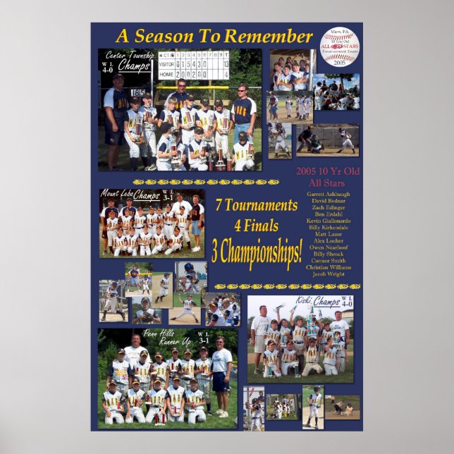 Póster Mars All Stars (Frente)