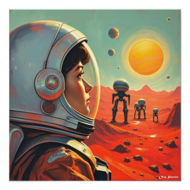 PÓSTER MARS CONQUEST 14 (Frente)