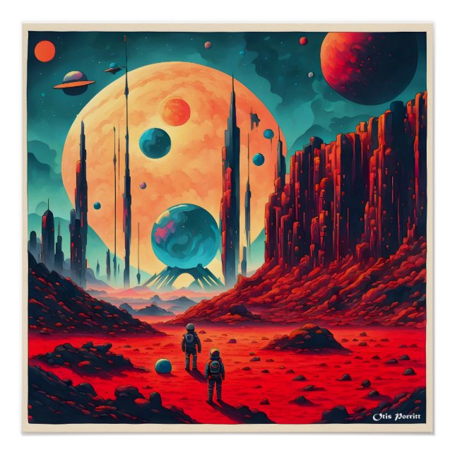 PÓSTER MARS CONQUEST 3 (Frente)