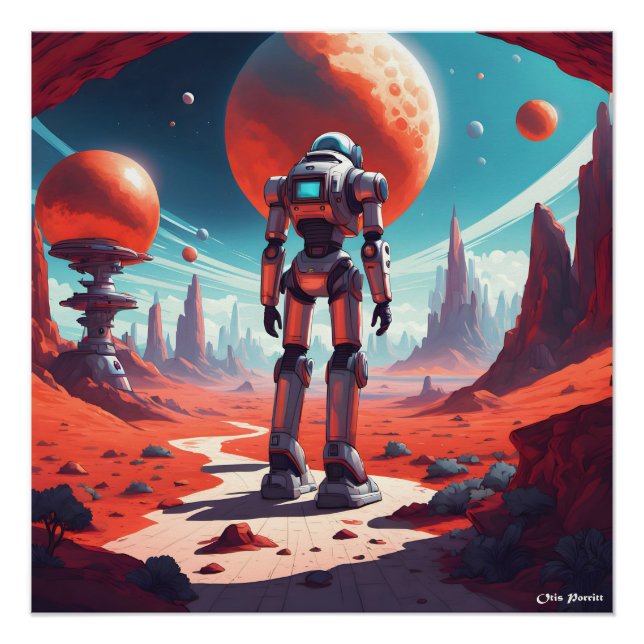 PÓSTER MARS CONQUEST 4 (Frente)
