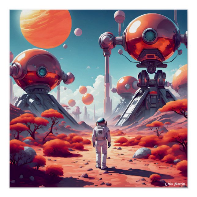 PÓSTER MARS CONQUEST 5 (Frente)