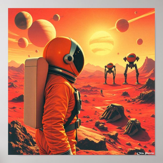 POSTER MARS CONQUEST 8 (Frente)