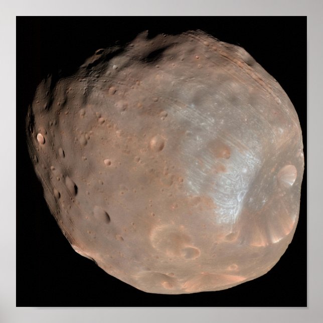 Póster Mars moon Phobos (Frente)
