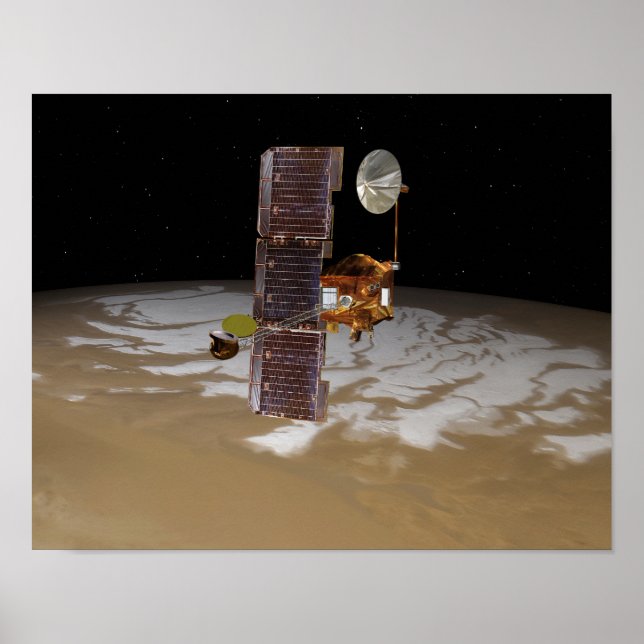 Póster Mars Odyssey (Frente)