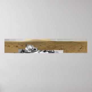 Póster Mars Panorama: Uma Imagem Histórica