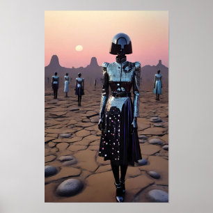 Poster Mars precisa de mulheres ciborgue