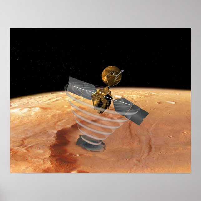Póster Mars Reconnaissance Orbiter 3 (Frente)
