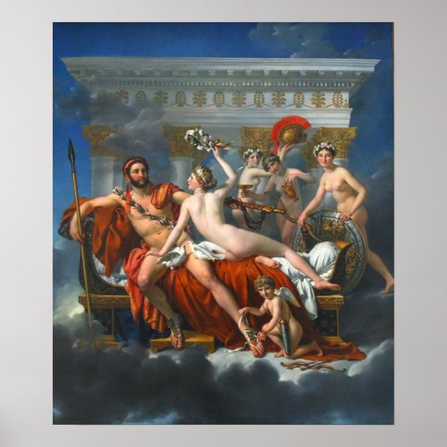 Poster Mars sendo desarmado por Vênus (Frente)