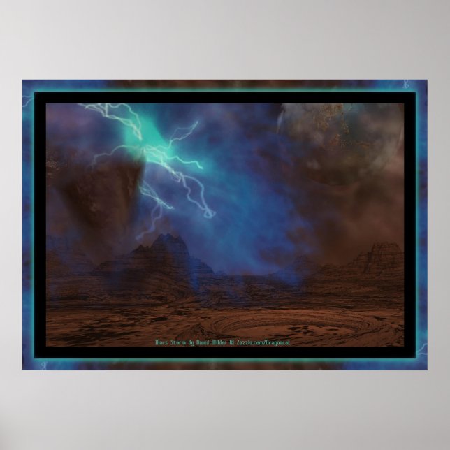 Poster Mars Storm (Frente)