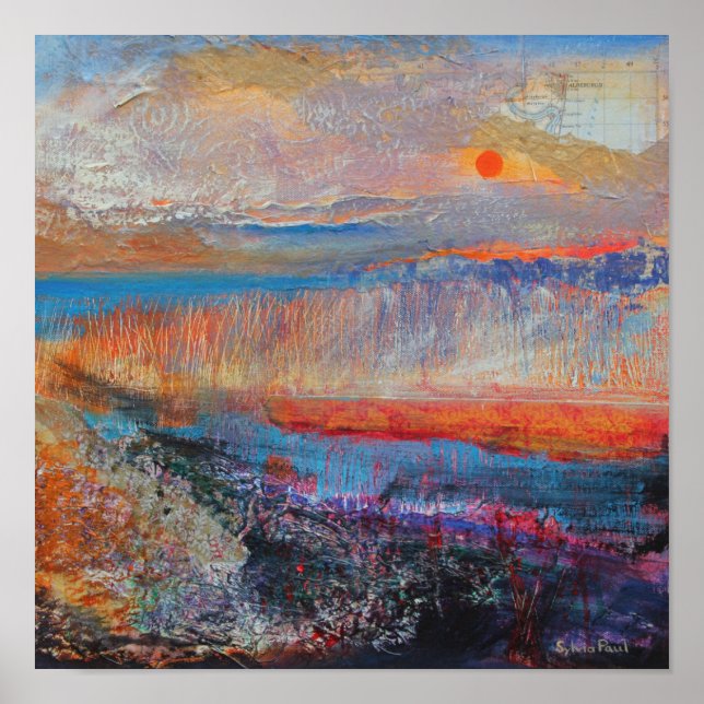 Póster Marsh Sunset 2013 (Frente)