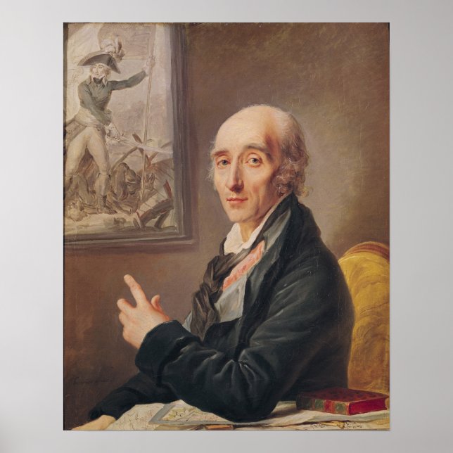 Poster Marshal Pierre Francois Charles Augereau (Frente)