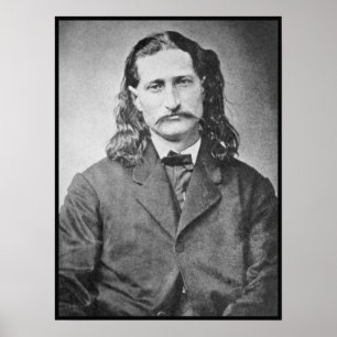 Póster Marshal Wild Bill Hickok Old West Guncater