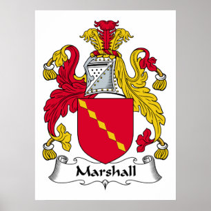 Póster Marshall Family Crest