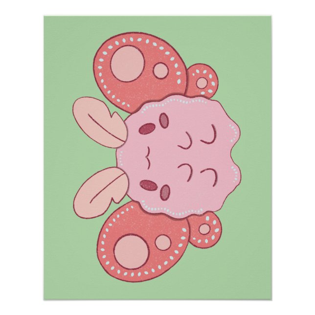 Póster Marshmallow Moth (Frente)