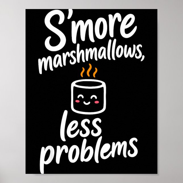 Poster Marshmallows de S'more  (Frente)