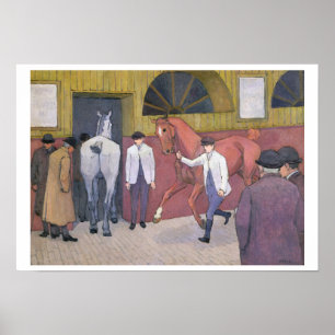 Poster Marte Cavalo (óleo na canvas)