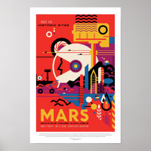 Poster Marte   Visão do futuro da NASA