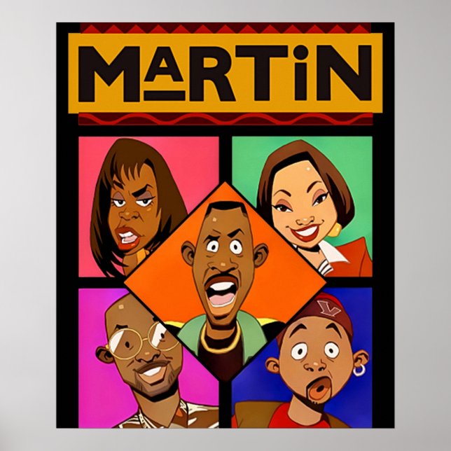 Poster Martin e Amigos (Frente)