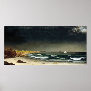 Poster Martin Johnson Heade Aproximando-se de Storm Beach