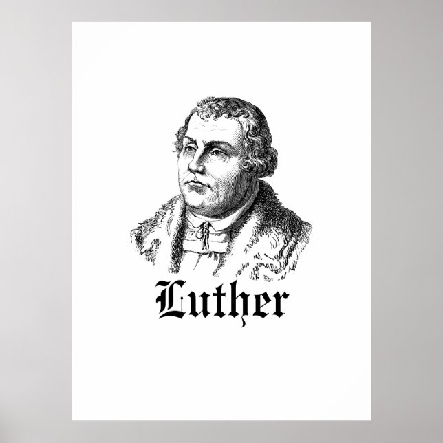 Poster Martin Luther (Frente)