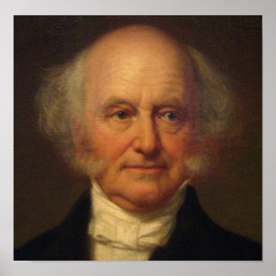 Poster Martin Van Buren 8º Presidente
