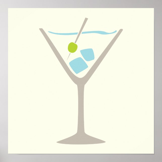 Póster Martini Glass (Frente)