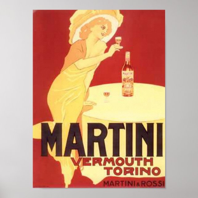 Poster Martini Vermouth Torino (Frente)