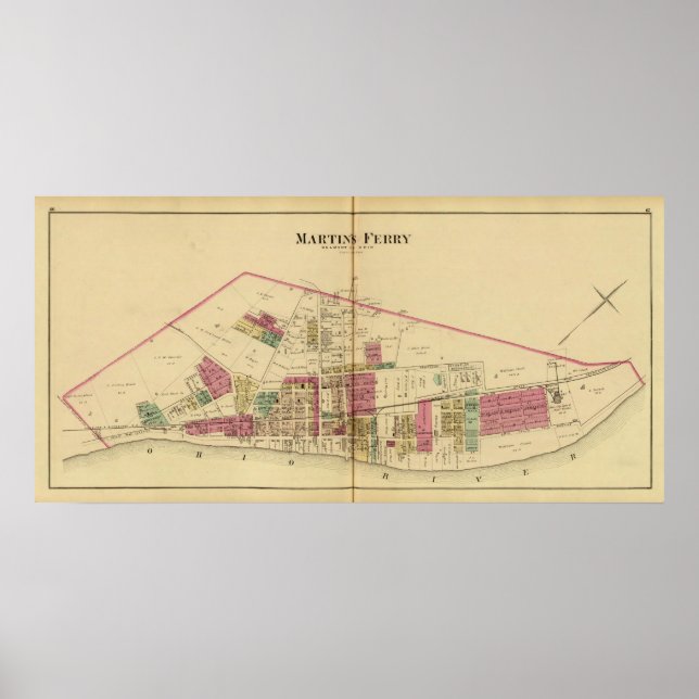 Poster Martin's Ferry (Frente)